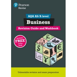 Pearson REVISE AQA A Level Business Revision Guide & Workbook inc online edition - for 2026, 2027 exams: AQA