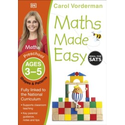 Maths Made Easy: Shapes & Patterns, Ages 3-5 (Preschool): Supports the National Curriculum, Maths Exercise Book