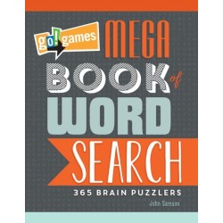 Go!Games Mega Book of Word Search: 365 Brain Puzzlers
