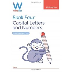 WriteWell 4: Capital Letters and Numbers, Year 1, Ages 5-6
