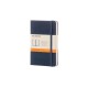 Moleskine Sapphire Blue Pocket Ruled Notebook Hard