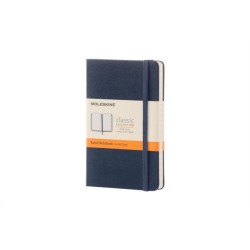 Moleskine Sapphire Blue Pocket Ruled Notebook Hard