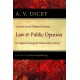 Lectures on the Relation Between Law & Public Opinion: in England During the Nineteenth Century