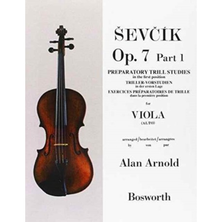 Viola Studies Op.7 Part1: Preparatory Trill Studie