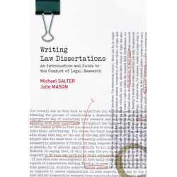 Writing Law Dissertations: An Introduction and Guide to the Conduct of Legal Research