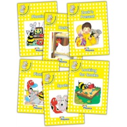 Jolly Phonics Readers, Inky & Friends, Level 2: in Precursive Letters (British English edition)