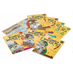 Jolly Phonics Activity Books 1-7: In Print Letters (American English edition)