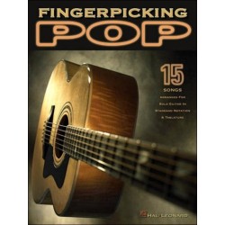 Fingerpicking Pop: 15 Songs Arranged for Solo Guitar in Standard Notation & Tab