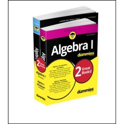 Algebra I For Dummies Book + Workbook Bundle