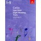Cello Specimen Sight-Reading Tests, ABRSM Grades 1-5: from 2012