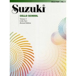 Suzuki Cello School 3: Revised