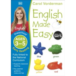 English Made Easy: Early Reading, Ages 3-5 (Preschool): Supports the National Curriculum, Reading Exercise Book