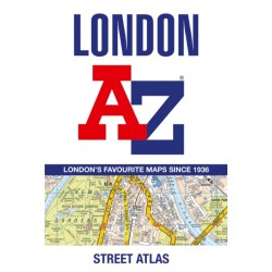 London A-Z Street Atlas: Detailed and Accurate Iconic Street Map of London