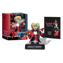 Harley Quinn Talking Figure and Illustrated Book