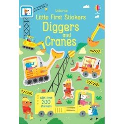 Little First Stickers Diggers and Cranes