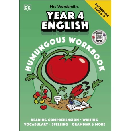 Mrs Wordsmith Year 4 English Humungous Workbook, Ages 8–9 (Key Stage 2): with 3 months free access to Word Tag, Mrs Wordsmith's fun-packed, vocabulary-boosting app!