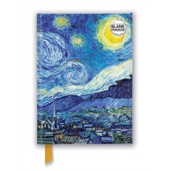 Vincent van Gogh: The Starry Night (Foiled Blank Journal)
