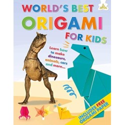 World's Best Origami For Kids: Learn how to make dinosaurs, animals, cars and more....