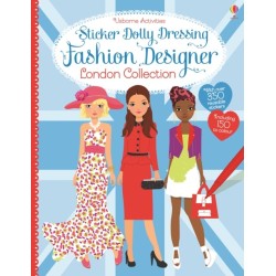 Sticker Dolly Dressing Fashion Designer London Collection