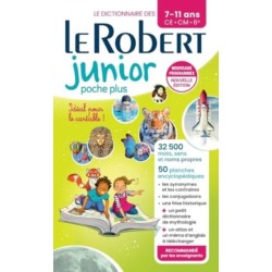 Le Robert Junior Poche Plus: Flexi cover paperback of Le Robert Junior Illustre