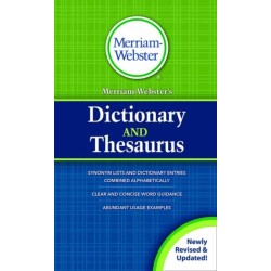 MerriamWebster’s Dictionary and Thesaurus