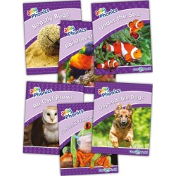 Jolly Phonics Readers Level 5, Our World: In Precursive Letters (British English edition)