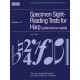 Specimen Sight-Reading Tests for Harp, Grades 1-8 (pedal and non-pedal): Grades 1-8 Pedal and Non-Pedal