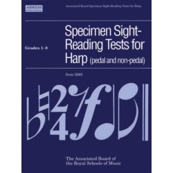 Specimen Sight-Reading Tests for Harp, Grades 1-8 (pedal and non-pedal): Grades 1-8 Pedal and Non-Pedal
