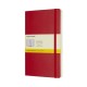 Moleskine Scarlet Red Large Squared Notebook Soft