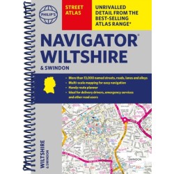 Philip's Navigator Street Atlas Wiltshire and Swindon