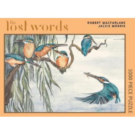 The Lost Words Kingfisher 1000 Piece Jigsaw