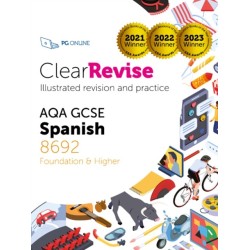 ClearRevise AQA GCSE Spanish 8692: Foundation and Higher