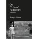 On Critical Pedagogy