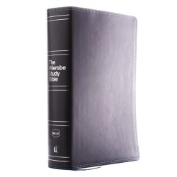 NKJV, Wiersbe Study Bible, Leathersoft, Black, Red Letter, Comfort Print: Be Transformed by the Power of God’s Word