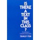 Is There a Text in This Class?: The Authority of Interpretive Communities