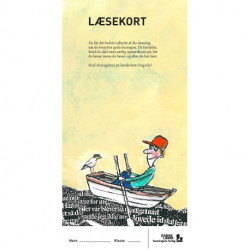 LÆSEKORT - udskoling. Bogmærker med læsestrategier (30 stk.)