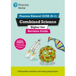 Pearson REVISE Edexcel GCSE Combined Science (Higher) Revision Guide incl. online revision and quizzes - for 2026, 2027 exams: Edexcel