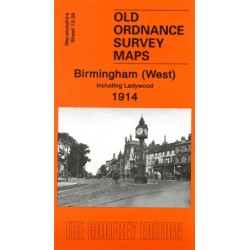 Birmingham (West) 1914: Warwickshire Sheet 13.08