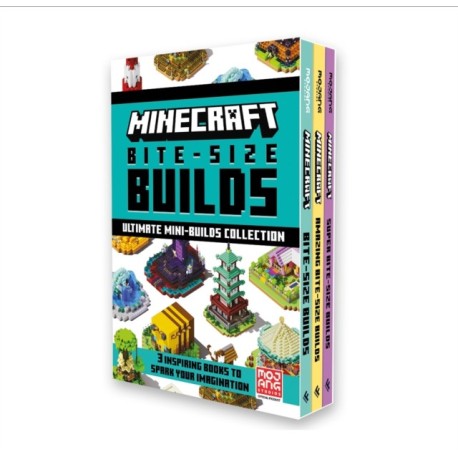 Minecraft: Bite Size Builds Slipcase x 3