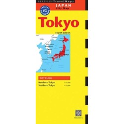 Tokyo Travel Map Fourth Edition