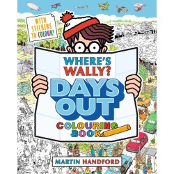 Where's Wally? Days Out: Colouring Book