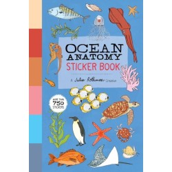 Ocean Anatomy Sticker Book: A Julia Rothman Creation- More than 750 Stickers