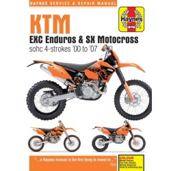 KTM EXC Enduros & SX Motocross sohc 4-strokes (00 - 07)