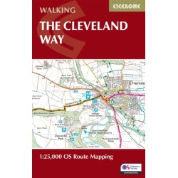 The Cleveland Way Map Booklet: 1:25,000 OS Route Mapping