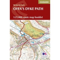 Offa's Dyke Map Booklet: 1:25,000 OS Route Mapping