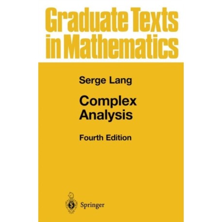 Complex Analysis