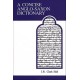 A Concise Anglo-Saxon Dictionary