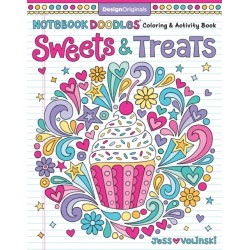 Notebook Doodles Sweets & Treats: Coloring & Activity Book