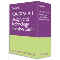 AQA GCSE 9-1 Design & Technology Revision Cards: Ideal for the 2026 and 2027 Exams