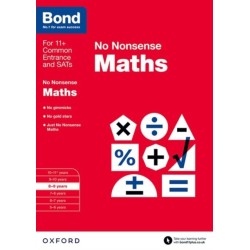 Bond: Maths: No Nonsense: 8-9 years